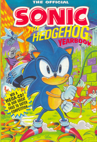 The Official Sonic the Hedgehog Year Book (1992) Cover