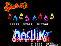 Dr Robotnik's Mean Bean Machine title Screen