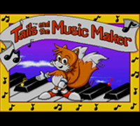 Tails and the Music Maker title Screen