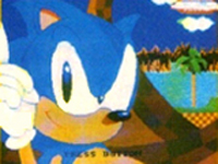 Sonic The Hedgehog title Screen