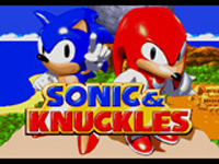 Sonic & Knuckles Collection title Screen