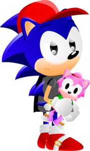 Sonic-As Drawn by Manic Man