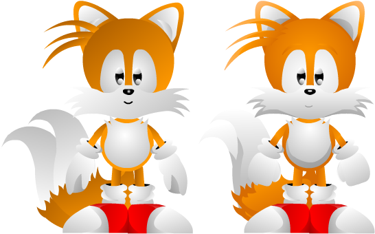 Image: Tails Front View updated